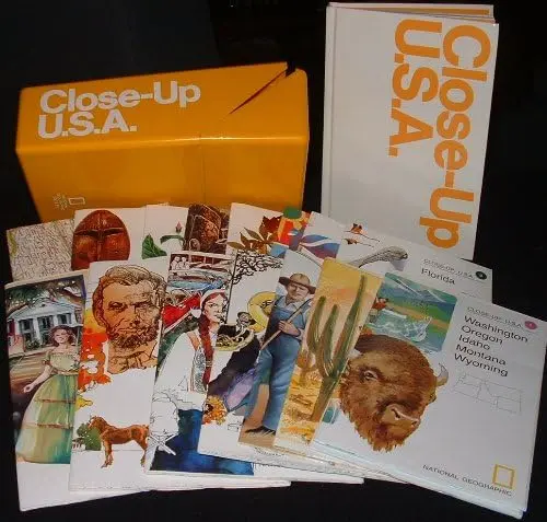 National Geographic Close Up U.S.A. (Maps Of Usa In Carrying Case) [Paperback] Various 1