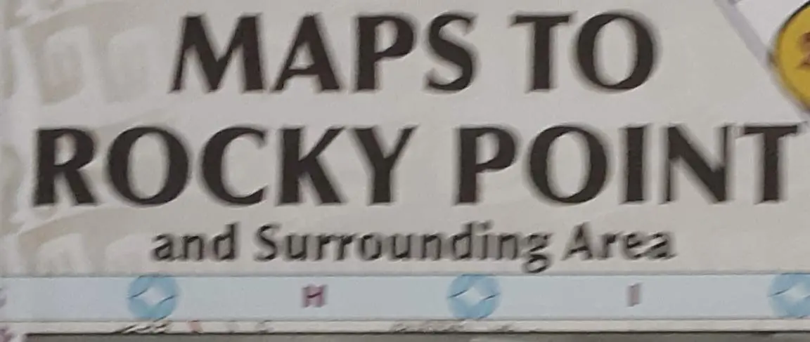 Maps To Rocky Point And Surrounding Area [Map] Staff 1