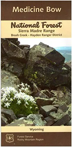 Map: Medicine Bow National Forest [Paperback] Staff2016 1