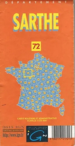 Carte Routière : Sarthe [Paperback] Unknown Author 1