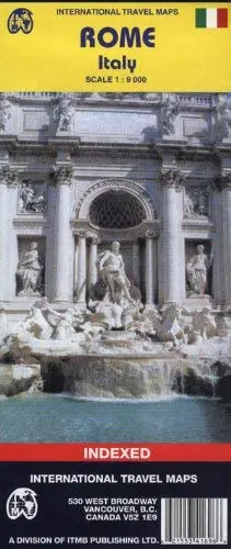 Rome 1:9,000 Street Map***2005*** Itmb Canada 1