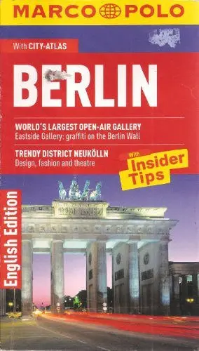 Marco Polo: Berlin, With City Atlas - English Edition [Hardcover] Christine Berger 1