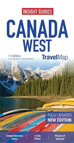 Canada West Travel Map 1