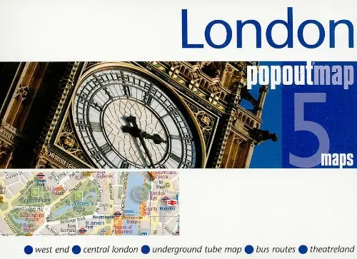 London Popout Map Popout 1