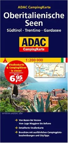 Adac Campingkarte Oberitalienische Seen [Map] 1
