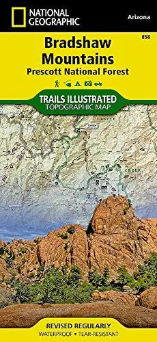 Bradshaw Mountains, Prescott National Forest (Trails Illustrated Map 858) 1