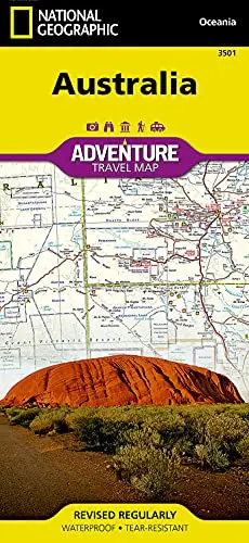 Australia Map (National Geographic Adventure Map, 3501) [Map] National Geographic Maps - Adventure 1