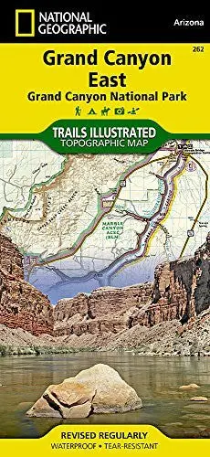 Grand Canyon East, Grand Canyon National Park (Trails Illustrated Map 262) 1