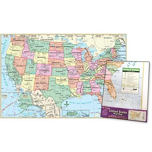 United States Of America Wall Map - 40" × 28" Usa Full Size - Home | School | Office 1