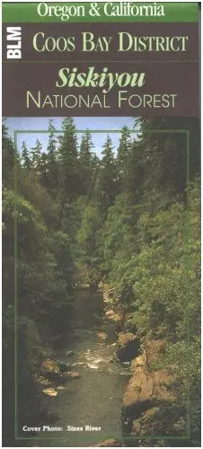 Map: Siskiyou National Forest/ Blm Coos Bay [Paperback] Usda Forest Service 1