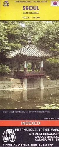Seoul World City Travel Map International Travel Maps 1