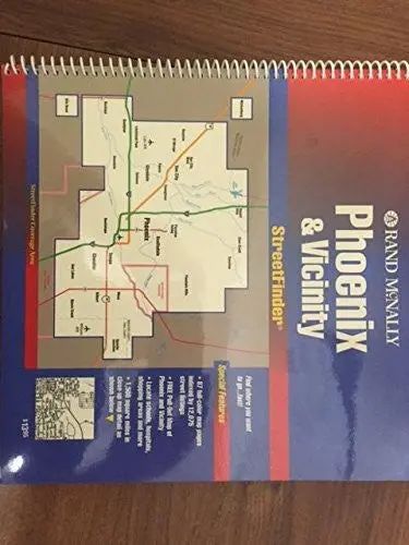 Phoenix And Vicinity (Streetfinder) [Spiral-Bound] Unknown Author 1