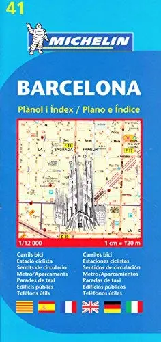 Michelin Map Barcelona #41 (Maps/City (Michelin)) Michelin 1