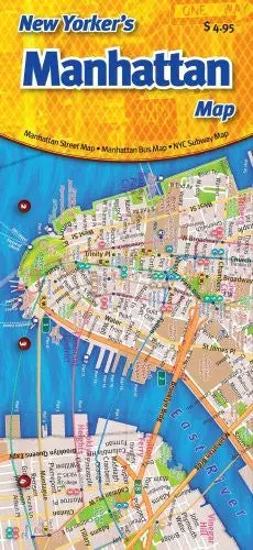 New Yorker's Manhattan Map [Map] Opus Publishing 1