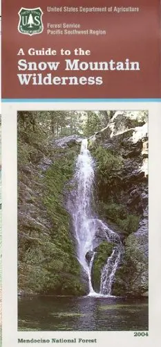 Snow Mountain Wilderness Area Map - Waterproof [Hardcover] Us National Forest Service 1