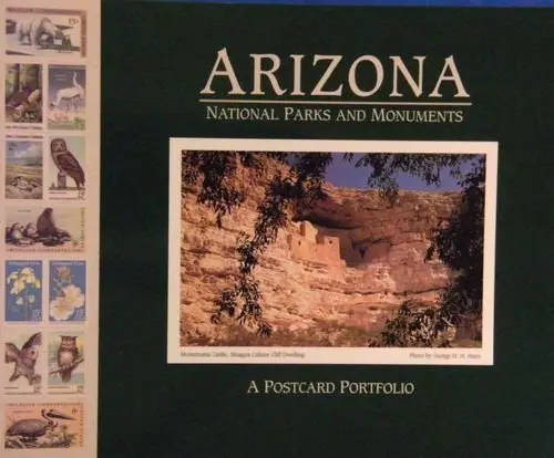 Arizona National Parks And Monuments: Postcard Portfolio [Paperback] 1