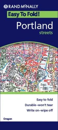 Rand Mcnally Portland, Oregon Rand Mcnally 1