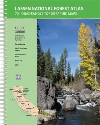 Lassen National Forest Atlas [Spiral-Bound] Pacific Southwest Region 1