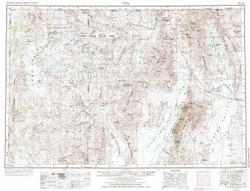 Vya, Nv;Or [Map] U.S. Geological Survey 1