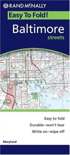 Rand Mcnally Baltimore Easyfinder: Local Street Detail Rand Mcnally And Company 1