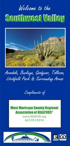 Southwest Valley: Avondale, Buckeye, Goodyear, Tolleson, Litchfield Park, & Surrounding Areas [Map] Phoenix Mapping Service 1