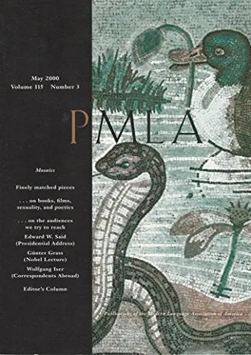 Pmla - Publications Of The Modern Language Association Of America - May 2000 Volume 115, Number 3 [Paperback] Martha Banta 1