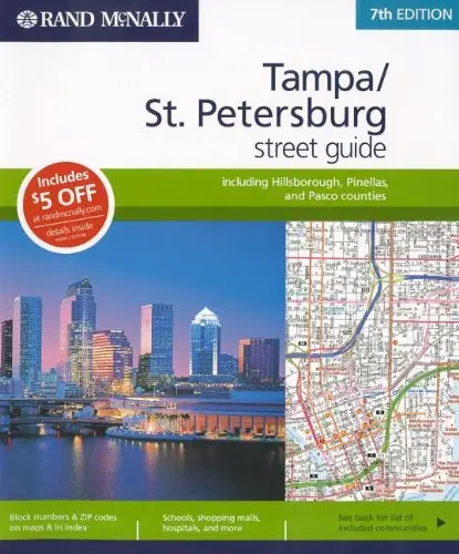 Rand Mcnally Tampa/St. Petersburg Street Guide (Rand Mcnally Street Guides) Rand Mcnally 1