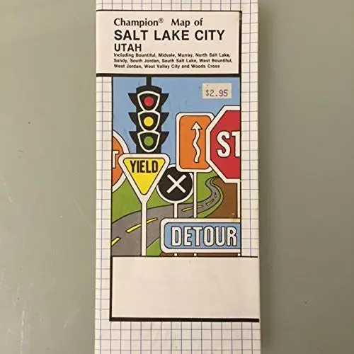 Champion Map Of Salt Lake City [Map] Champion Map 1