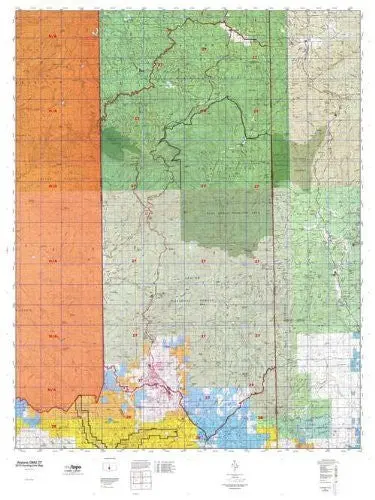 Arizona Gmu 27 Hunt Area / Game Management Unit (Gmu) Map 1
