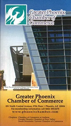 Greater Phoenix Chamber Of Commerce Map [Map] Greater Phoenix Chamber Of Commerce; Wide World Of Maps Inc. And Downtown Phoenix Partnership 1