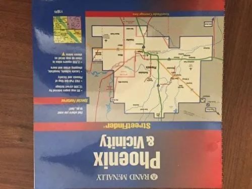 Rand Mcnally Phoenix And Vicinity (1997) Streetfinder [Ring-Bound] Rand Mcnally And Wide World Of Maps 1