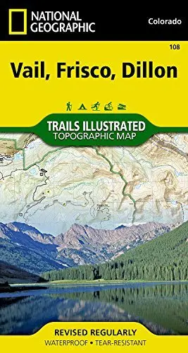 Vail, Frisco, Dillon (Colorado) Trails Illustrated Map, 108 1