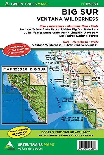 Big Sur, Ventana Wilderness (California No. 1256Sx) 1