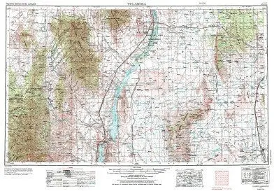 Tularosa, Nm [Map] U.S. Geological Survey 1