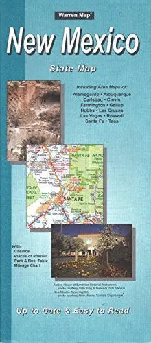 New Mexico State Map [Map] Warren Maps 1
