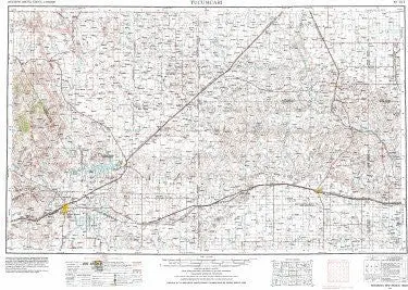Tucumcari, Nm [Map] U.S. Geological Survey 1