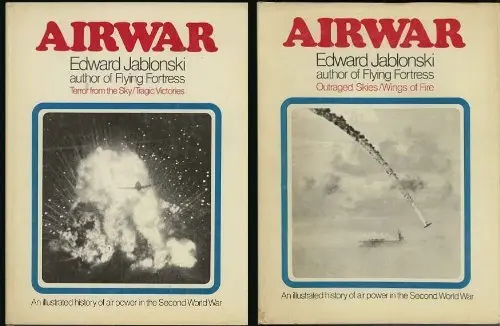 Airwar Terror From The Skies Volumes 1 & 2 [Hardcover] Edward Jablonski 1
