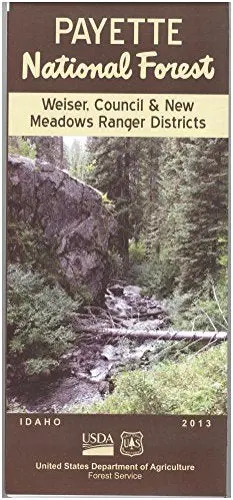 Map: Payette National Forest Weiser (South) [Unknown Binding] 1