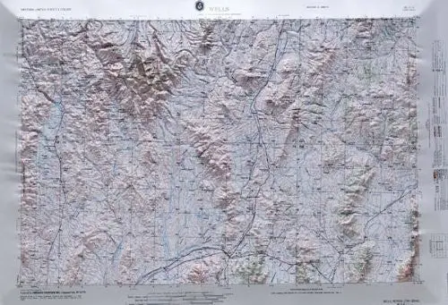 Wells, Nevada; Utah; Idaho [Map] U.S. Geological Survey 1