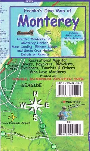 Franko's Map Of Monterey, California [Map] Frank Nielsen 1