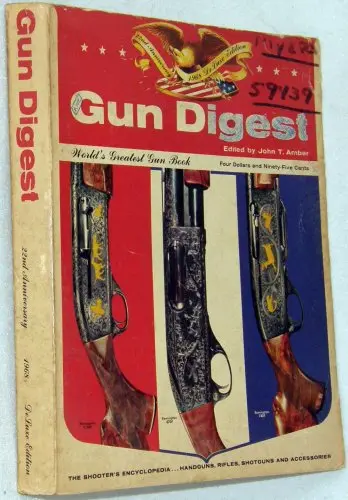 Gun Digest (1968 Deluxe Edition) [Paperback] John T. Amber 1