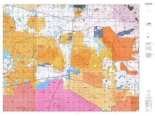 Arizona Gmu 39 Hunt Area / Game Management Unit (Gmu) Map 1