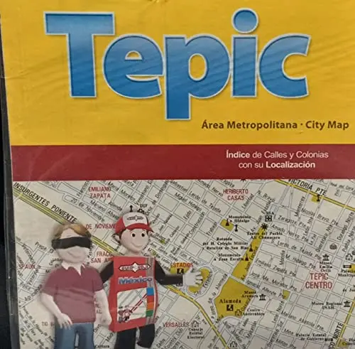 Red Vial Ciudad De Tepic [Paperback] Varios 1