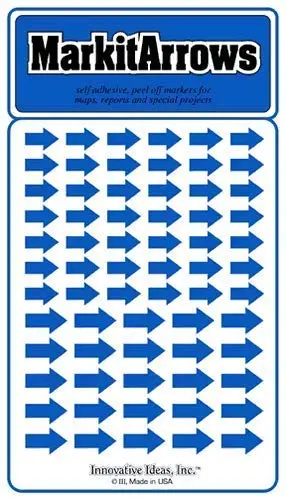 Assorted Blue Arrows 1