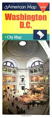 Washington Dc [Paperback] American Map Corp. 1