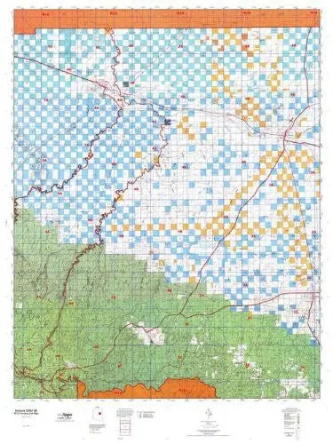 Arizona Gmu 04B Hunt Area / Game Management Unit (Gmu) Map 1