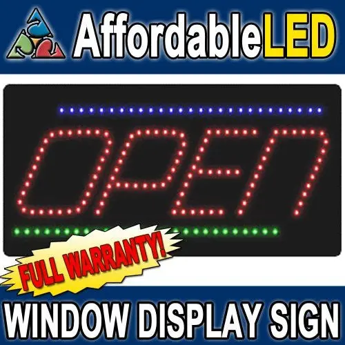 Affordable Led L7007 12 H X 24 L In. Open Led Sign 1