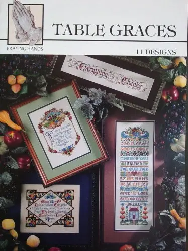 Praying Hands, Table Graces: 11 Cross Stitch Designs [Paperback] Various 1