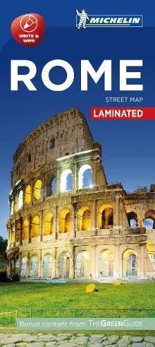 Rome Street Map - Laminated 1