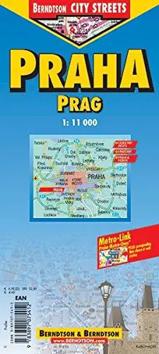Berndtson & Berndtson Prague / Praha / Prag City Streets Map 1